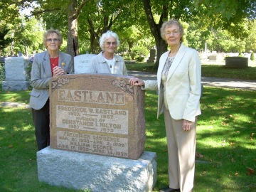 Eastland grave marker