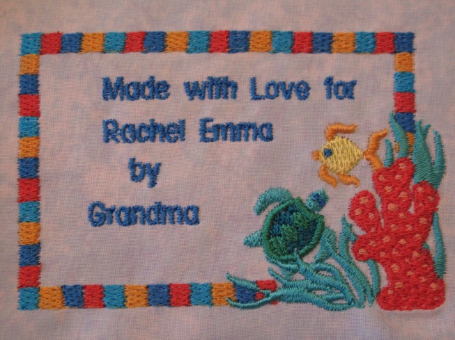 Rachel's quilt